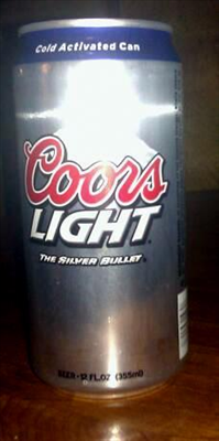 Coors Light can