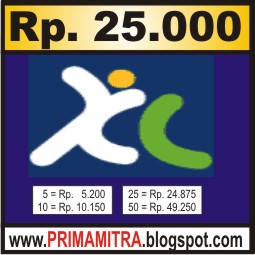free pulsa XL-25 from PRIMAMITRA