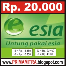 free pulsa ESIA-20 from PRIMAMITRA
