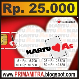 free pulsa  AS-25 from PRIMAMITRA