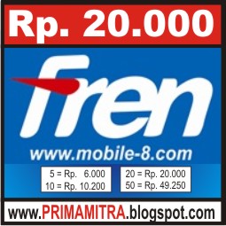 free pulsa FREN-20 from PRIMAMITRA