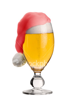 A Christmas beer 