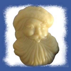 père Noël chocolat blanc