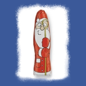 père Noel en chocolat