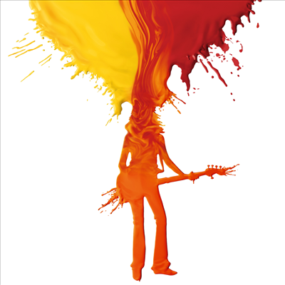 Musician Paint Splash