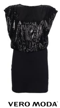 Sleeveless Sequins Mini Dress 