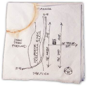 Map to get to the Meeting