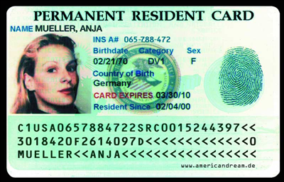 GREEN CARD