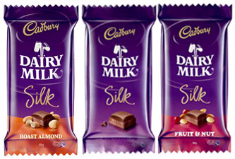 cadbuary silk