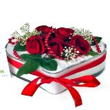 heart and rose