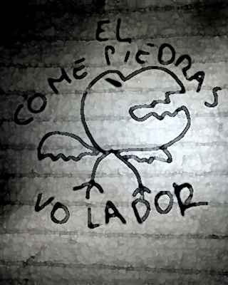Comepiedras volador