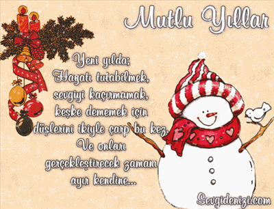 ♥ Hepimizin tüm ilgisi gelecek olmalıdır, çünkü yaşamımızın geri kalanını orada geçireceğiz. 2011 yılı geleceğimize atacağımız ilk adımdır. Tüm adımlarımızın sağlam olması dileğiyle nice mutlu yıllar dilerim.