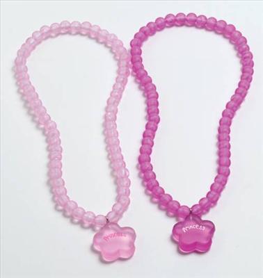 plastic bead necklace