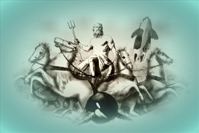 Poseidon, god of the seas