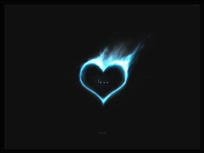 blue heart