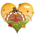 Thanksgiving Turkey Heart