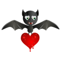 Bat Vampire Heart