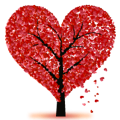 Red Tree Heart