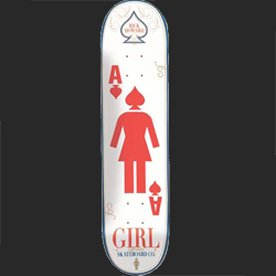 Girl One Offs Rick Howard Ace deck
