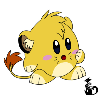 kirby lion