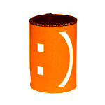 Orange smile cooler