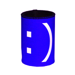 Blue smile cooler