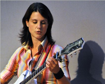Guitar woman