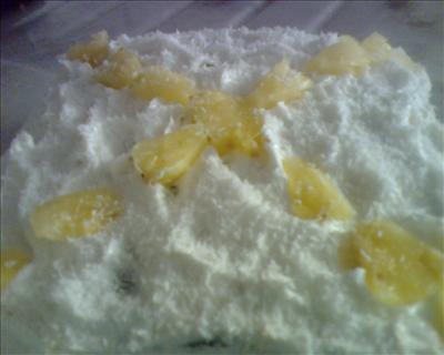 Ananaslı Yaş Pasta