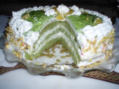 Ispanaklı Yaş Pasta