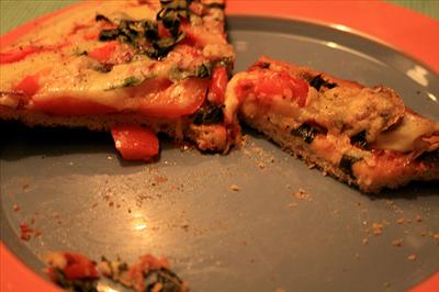 Unfinished Pizza