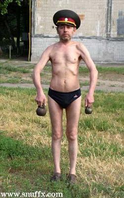 Skinny, Half Naked Guy