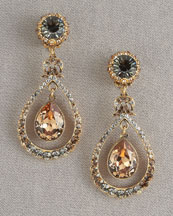 Jose & Maria Barrera Teardrop Earrings