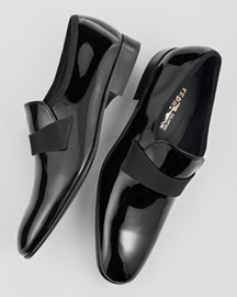Salvatore Ferragamo Party Vernice Moccasin