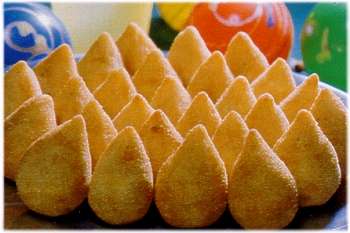 Tray of Coxinhas