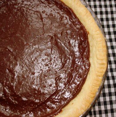 chocolate pie
