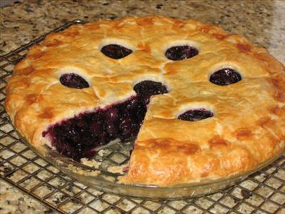 blueberry pie