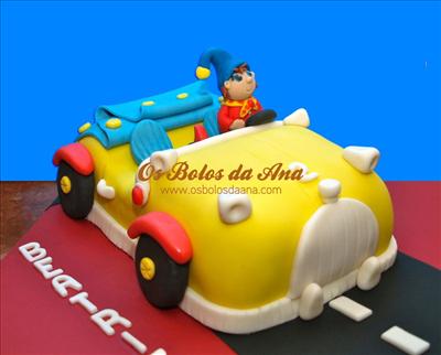 Bolo Carro do Noddy