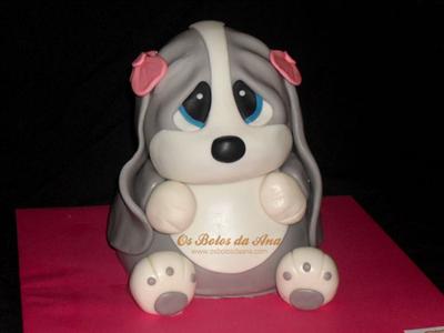 Bolo Cadelinha Peluche