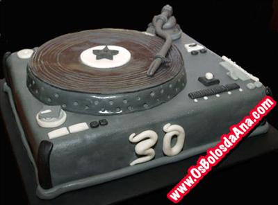 Bolo Gira Discos