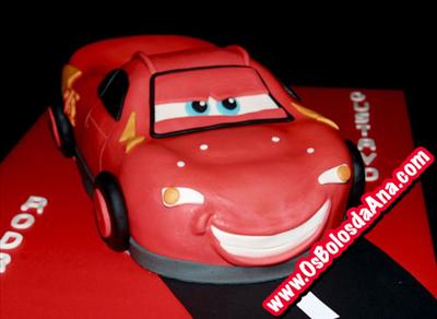 Bolo Carro Faisca McQueen