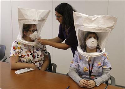 Swine Flu Bubble Head