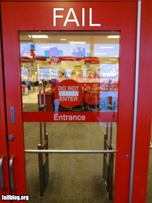 Entrance Fail.