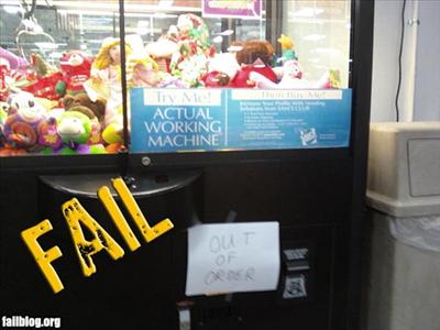 Working Machine Fail