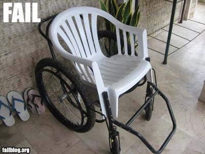 Weelchair Fail