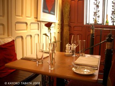 Expensive restaurant