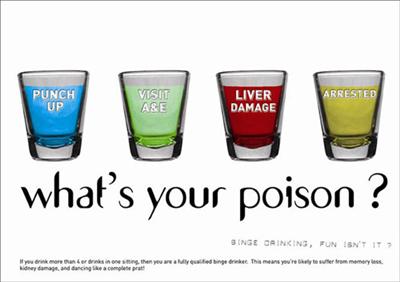 Less Drinking