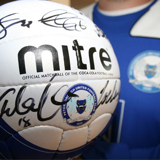 Posh Official Signed Match Ball