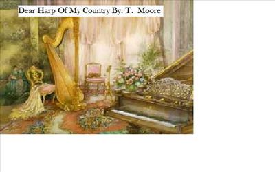 Dear Harp of My Country