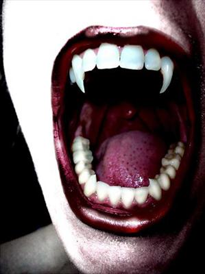 Female Vampire's Mouth