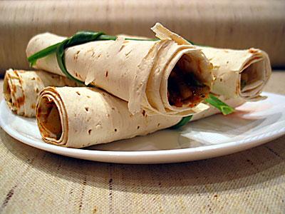 Dürüm ekmek ve ayran
